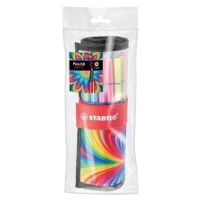 STABILO Rostirón, készlet, STABILO "Pen 68 ARTY", 25 különböző színű filctoll, marker