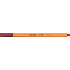 STABILO Rostirón, tűfilc 0,4mm, STABILO Point 88 karmazsinvörös filctoll, marker
