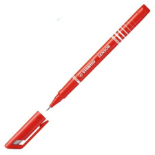 STABILO : SENSOR "F" piros tűfilc 0,3mm filctoll, marker