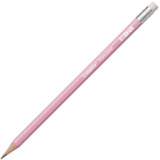 STABILO : Swano pasztell rózsaszín radíros grafit ceruza HB radír