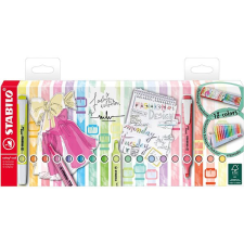 STABILO Swing Cool 18 db-os deskset, divatkiadás filctoll, marker