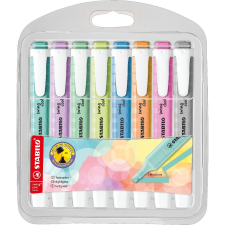 STABILO swing cool Pastel szövegkiemelő 8 dB Vésőhegyű Többszínű (275/8-08-2) filctoll, marker