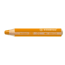 STABILO Színes ceruza, kerek, vastag, STABILO Woody 3 in 1, narancssárga (TST880220) színes ceruza