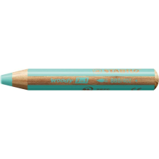 STABILO Színes ceruza, kerek, vastag, STABILO Woody 3 in 1 Pastel, pasztell kék (TST880402) színes ceruza