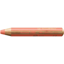 STABILO Színes ceruza, kerek, vastag, STABILO Woody 3 in 1 Pastel, pasztell piros (TST880301) színes ceruza