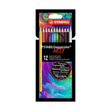 STABILO Színes ceruza STABILO Aquacolor hatszögletű 12 db/készlet színes ceruza