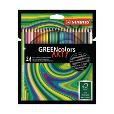 STABILO Színes ceruza STABILO Greencolors hatszögletű 24 db/készlet színes ceruza