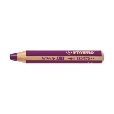 STABILO Színes ceruza stabilo woody 3in1 hengeres vastag lila 880/370 színes ceruza