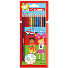STABILO : Színesceruza készlet 12db-os szett színes ceruza