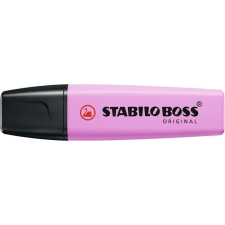 STABILO Szövegkiemelõ, 2-5 mm, STABILO "BOSS original Pastel", deres málna filctoll, marker