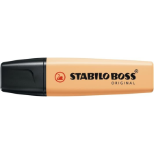 STABILO Szövegkiemelõ, 2-5 mm, STABILO "BOSS original Pastel", fakó narancs filctoll, marker