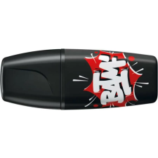 STABILO Szövegkiemelő, 2-5 mm, STABILO "Boss Mini Snooze One", fekete filctoll, marker