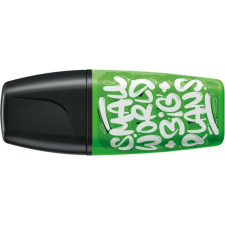 STABILO Szövegkiemelő, 2-5 mm, STABILO Boss Mini Snooze One, zöld (TST073310) filctoll, marker