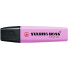 STABILO Szövegkiemelő, 2-5 mm, STABILO BOSS original Pastel, deres málna (TST70158)