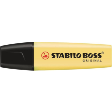 STABILO Szövegkiemelő, 2-5 mm, STABILO "BOSS original Pastel", vanília filctoll, marker