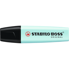 STABILO Szövegkiemelő 2-5mm, vágott hegyű, STABILO Boss original Pastel türkiz filctoll, marker