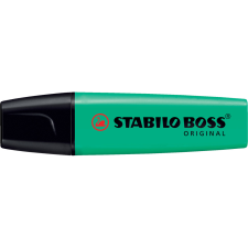 STABILO Szövegkiemelő 2-5mm, vágott hegyű, STABILO Boss original türkiz filctoll, marker