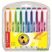 STABILO Szövegkiemelő készlet 1-4 mm Swing Cool 8 különböző szín filctoll, marker