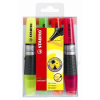 STABILO Szövegkiemelő készlet, 2-5 mm, STABILO Luminator, 4 különböző szín (TST714)