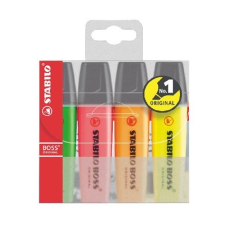 STABILO SZÖVEGKIEMELŐ STABILO BOSS 4-ES KLT filctoll, marker