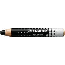 STABILO Táblaceruza fehértáblához, flipchartpapírhoz, kúpos, STABILO "MARKdry", fekete filctoll, marker