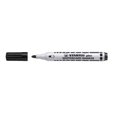 STABILO Táblamarker Stabilo Plan kerek fekete filctoll, marker