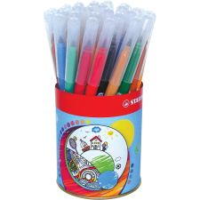 STABILO Trio A-Z - 36 db-os kiszerelésű fémdoboz - 13 különböző szín (4006381355360) filctoll, marker