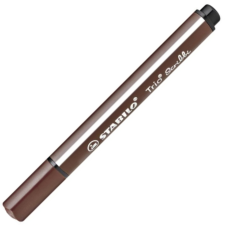 STABILO : Trio Scribble háromszögletű filctoll barna színben filctoll, marker