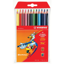 STABILO TRIO Színesceruza 18db-os készlet vastag színes ceruza