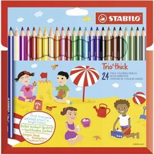 STABILO Trio, vastag 24 db tok színes ceruza
