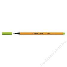 STABILO Tűfilc, 0,4 mm, STABILO Point 88, almazöld (TST88331) filctoll, marker