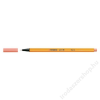 STABILO Tűfilc, 0,4 mm, STABILO Point 88, barack (TST88261)