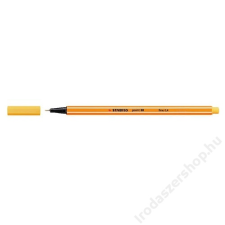 STABILO Tűfilc, 0,4 mm, STABILO Point 88, sárga (TST88441) filctoll, marker