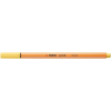 STABILO Tűfilc, 0,4 mm, STABILO "Point 88", világossárga