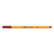 STABILO Tűfilc Stabilo Point 88 0,4 mm bíborvörös 88/19 filctoll, marker