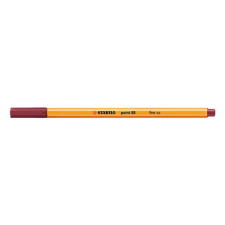 STABILO Tűfilc Stabilo Point 88 0,4 mm bíborvörös 88/19 filctoll, marker