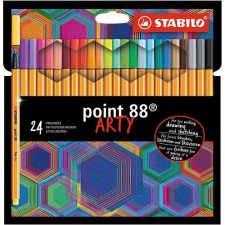 STABILO Tűfilc Stabilo Point 88 Arty 24 db-os klt. filctoll, marker