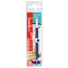 STABILO Zseléstollbetét, 0,38 mm, STABILO "Palette", kék tollbetét