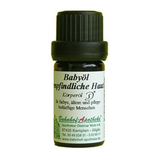 Stadelmann babaápoló olaj érzékeny bőrre, 10 ml babaolaj, púder