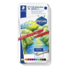 STAEDTLER Akvarell ceruza készlet, fém doboz, hatszögletű, STAEDTLER 