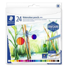 STAEDTLER Akvarell színesceruza készlet, hatszögletű, 24 szín színes ceruza