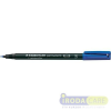 STAEDTLER Alkoholmentes marker, OHP, 0,6 mm, STAEDTLER "Lumocolor 316 F", kék