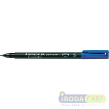 STAEDTLER Alkoholmentes marker, OHP, 0,6 mm, STAEDTLER "Lumocolor 316 F", kék filctoll, marker