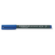 STAEDTLER Alkoholos marker, ohp, 0,6 mm, staedtler &quot;lumocolor 318 f&quot;, kék 318-3 filctoll, marker