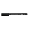 STAEDTLER Alkoholos marker, OHP, 1 mm, STAEDTLER "Lumocolor® 317 M", fekete
