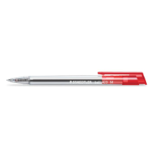 STAEDTLER Ball 423 M nyomógombos golyóstoll - 0.5mm / piros (423 M-2) toll