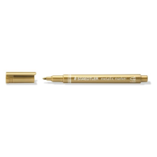 STAEDTLER Dekormarker, 1-2 mm, kúpos, STAEDTLER 8323 , arany filctoll, marker