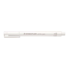 STAEDTLER Dekormarker, 1-2 mm, kúpos, STAEDTLER &quot;8323&quot;, fehér filctoll, marker