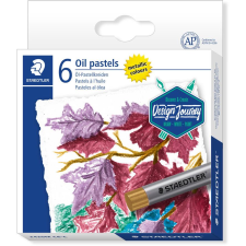 STAEDTLER "Design Journey" Ölpastelkreide Set metallic 6er retail (2420M C6-C) filctoll, marker