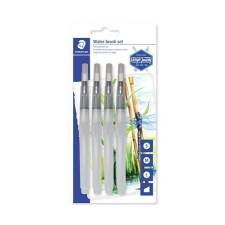 STAEDTLER Ecsetkészlet, vízzel tölthető, STAEDTLER, "949", 4 különböző méret ecset